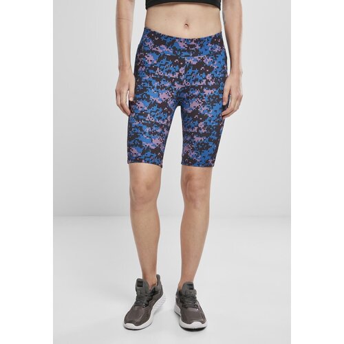 UC Ladies Women&amp;#039;s High Waist Camo Tech Cycle Digital duskviolet camo shorts Slike