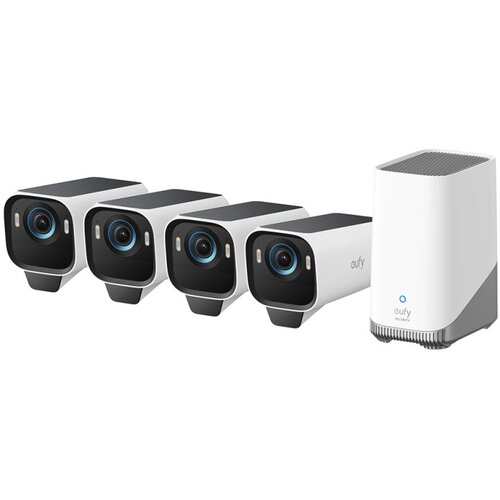 Eufy Security Cam S3 Pro 4 kamere z bazo Slike