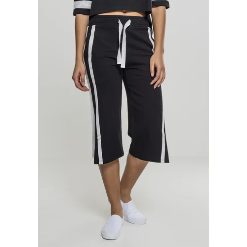 UC Ladies Women's Strappy Terry Culotte Black/White