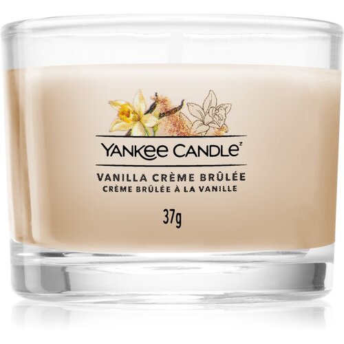 Yankee Candle Vanilla Crème Brûlée mala mirisna svijeća bez staklene posude glass 37 g Cijene