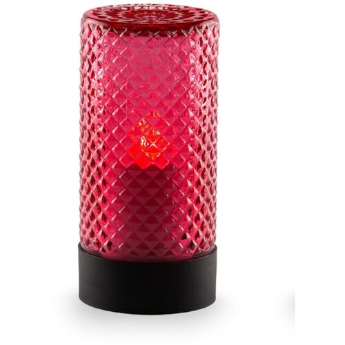 VESTINA Elektronska steklena sveča Vestina Eco Prestige (Ø 8 x 16,5 cm, do 60 dni, rdeča) Cene