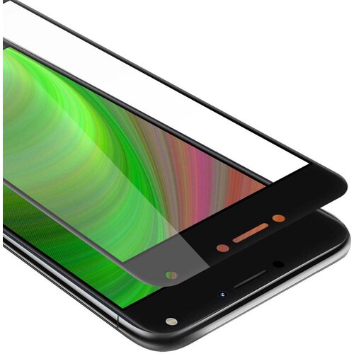 Cadorabo Asus ZenFone 4 MAX (5.5 Zoll) - Za&scaron;čitna folija za transparentna s črno barvo - Za&scaron;čitno steklo s kaljenim zaslonom s trdoto 9H in 3D, (20564803) Cene