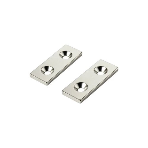 TRU COMPONENTS TC-12250648 trajni magnet pravokutni (D x &amp;Scaron; x V) 40 x 15 x 3 mm M4 Granična temperatura (maks.): 150 &amp;deg; Slike