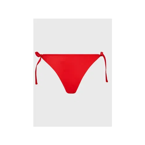 Tommy Jeans Spodnji del bikini UW0UW04588 Rdeča