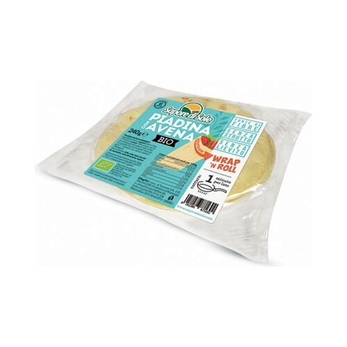 Sapore di Sole bio piadina iz ovsene moke Slike
