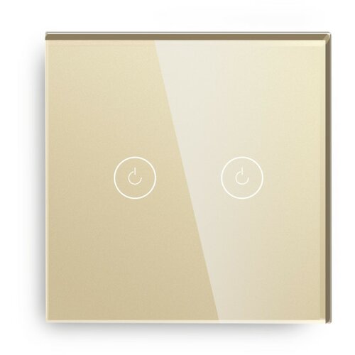 Exeshop 2G1W 800W zlatni (touch switch) Slike