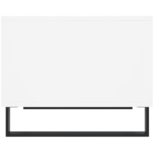  Stolić za kavu bijeli 60 x 50 x 40 cm od konstruiranog drva Slike