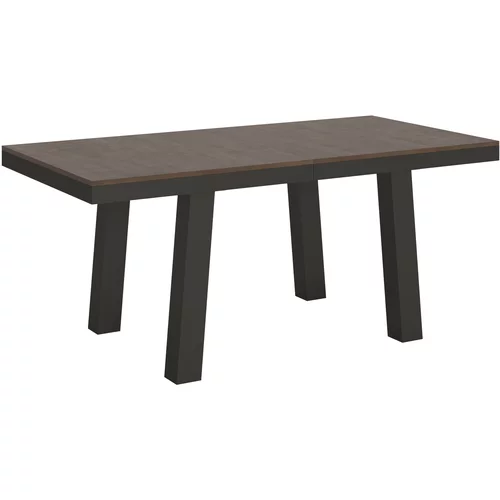 Itamoby   Bridge Evolution (90x180/284 cm) - oreh, barva nog: antracit - raztegljiva jedilna miza, (20842691)