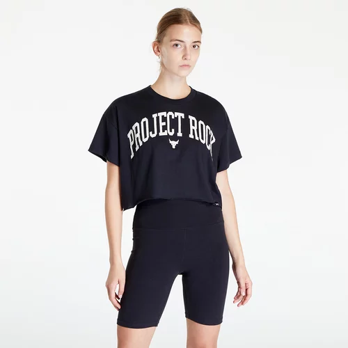Under Armour Project Rock Ss Crop
