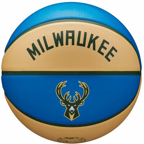 Wilson nba team city edition milwaukee bucks ball wz4016517id Slike