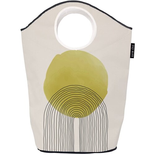 Butter Kings Bež in rumena košara za shranjevanje Butter Kings Rising Sun, 60 l Cene