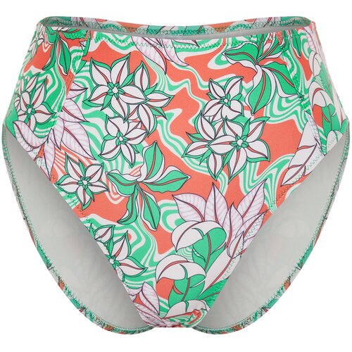 Trendyol Floral Print High Waist Hipster Bikini Bottom Cene