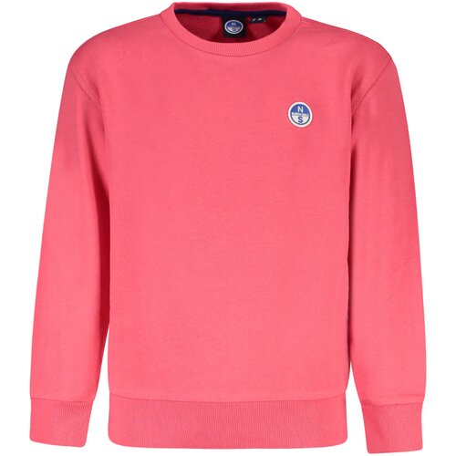 North Sails CHILDREN'S PINK ZIP-LESS SWEATSHIRT Cene