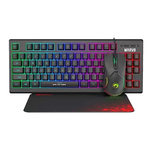 Marvo Tastatura + Miš Scorpion CM310 Crna Slike