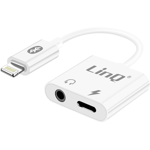 LINQ iphone to audio jack charge lightning adapter – (21262201) Cene