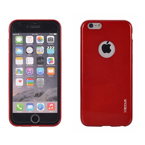  Gumijasti / gel etui Vennus Jelly za Apple iPhone 6S / iPhone 6 (4.7") - rdeči Cene