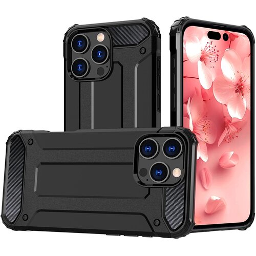 HURTEL HYBRID ARMOR OVITEK ZA IPHONE 16 PRO MAX POPOLNA ZAŠČITA KAMERE, (5000311062) Cene