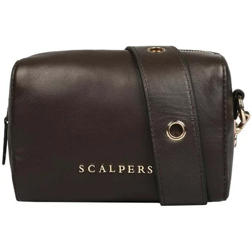 Scalpers Ručna torbica tamno smeđa