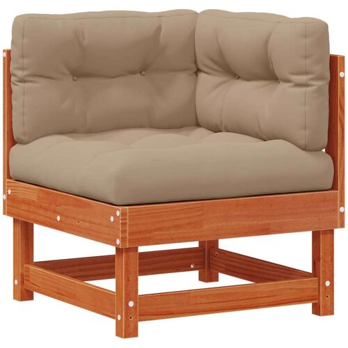  Set lounge namje&amp;scaron;taja za vrt ARAKIL 8 pcs Vo&amp;scaron;tanosmeđa Slike