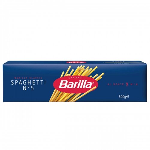 Barilla spaghetti n.5 500g kutija Slike