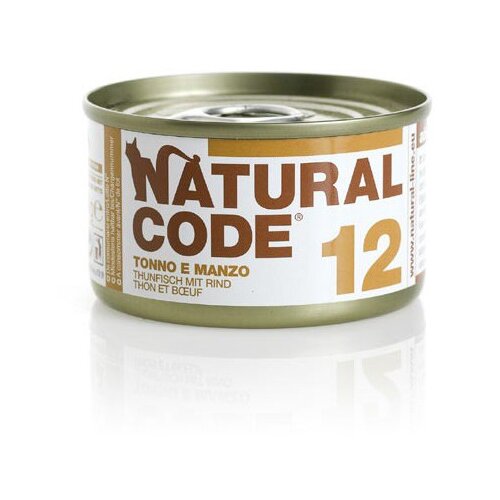Natural Code cat konzerva za mačke - tuna and beef 85g Cene