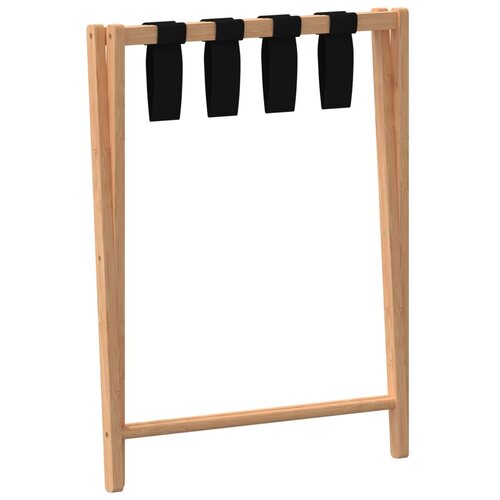  Stalak za prtljagu 68,5 x 38 x 58 cm od bambusa Slike