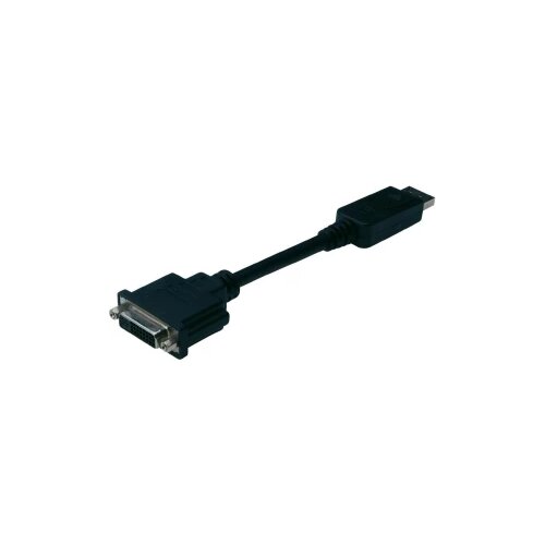 Digitus AK-340409-001-S DisplayPort / DVI adapter [1x mo&scaron;ki konektor DisplayPort - 1x ženski konektor DVI\, 24 + 5 polov] črna 15.00 cm, (20410609) Cene