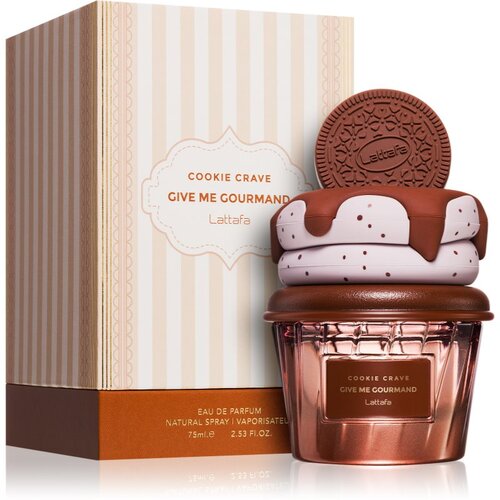 Lattafa Give Me Gourmand Cookie Crave parfumska voda uniseks 75 ml Slike