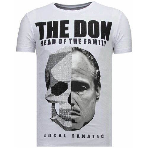 Local Fanatic Majice s kratkimi rokavi 65020367 Bela Slike
