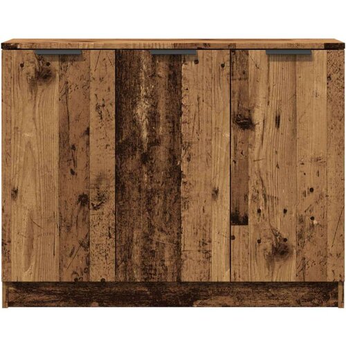 vidaXL Komoda starinski les 90,5x30x70 cm inženirski les Cene