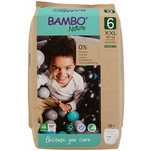 Bambo Nature plenice hlačne XL 6, 18+ kg, paper bag 1000021519
