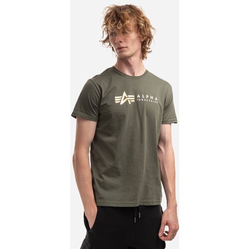 Alpha Industries Label Tee Foil Print 118502FP 142 Slike