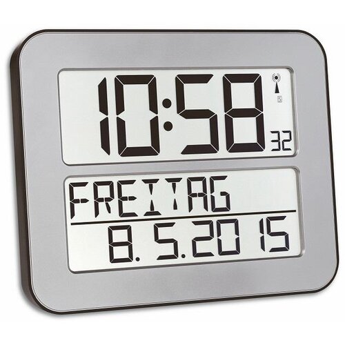 TFA 60.4512.54 silver TIMELINE MAX Slike