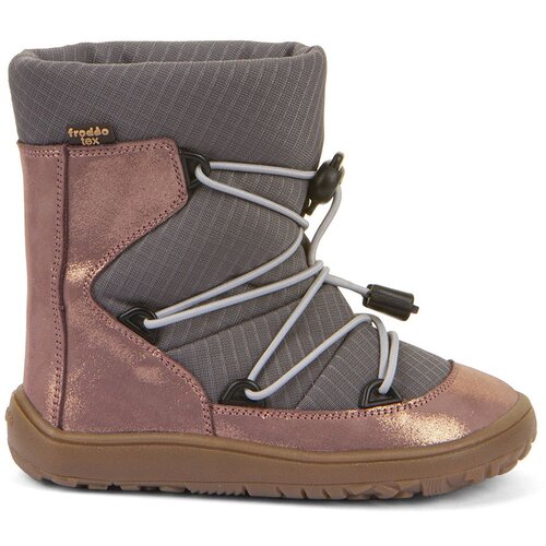 Froddo &scaron;kornji G3160251 BAREFOOT TEX TRACK WOOL podloženi D grey/pink 33 Cene