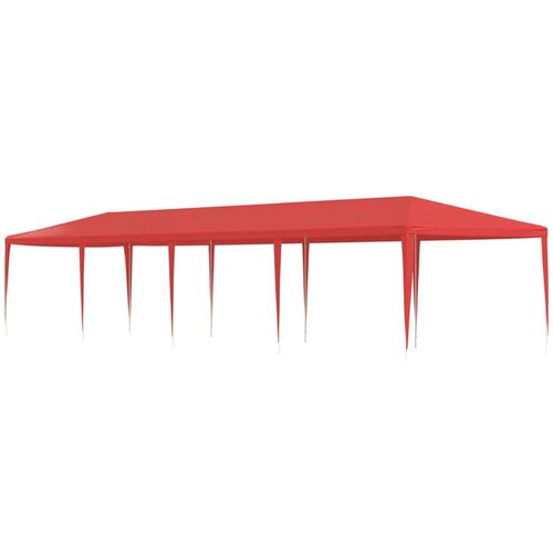Šator za svadbe - &scaron;ator za zabave Crvena 1200 x 300 x 255 cm PE i čelik Cijene