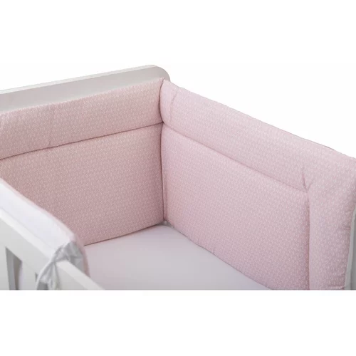 Bubaba obroba za posteljo roza pink