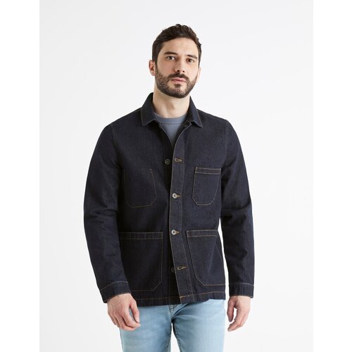 Celio Denim Jacket Budencaps - Men Slike