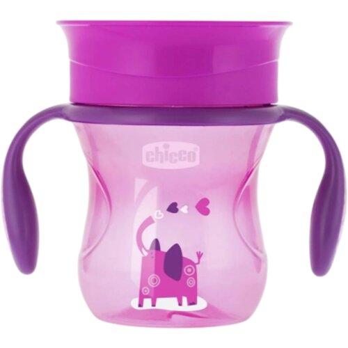 CHICCO CFL CHICCO NO SPILL ČA&Scaron;A PERFECT 360 STEPENI,12+,ROZE Cene