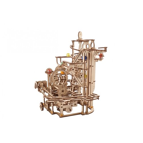 3d eko drvena mehanička puzla -KLIKER SPIRALNA STAZA Slike