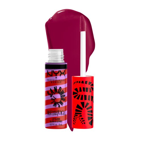 NYX Professional Makeup X Beetlejuice Sandworm Swirl Butter Lip Gloss - 03 Purple + Red Cijene