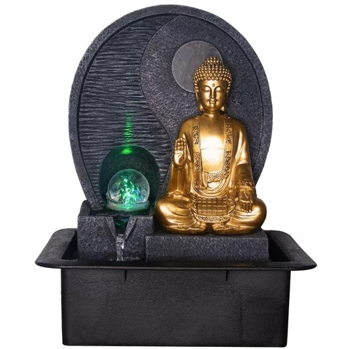 Signes Grimalt Kipci in figurice Buddha Fontana S Svetlobo Pozlačena