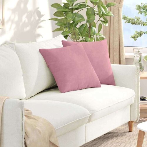 vidaXL jastučići za sofu 2 pcs ružičasta 45 x 45 cm kordura tekstil Cijene