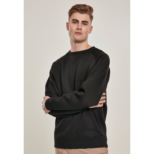 Urban Classics Raglan Zip Pocket Crew Black Slike