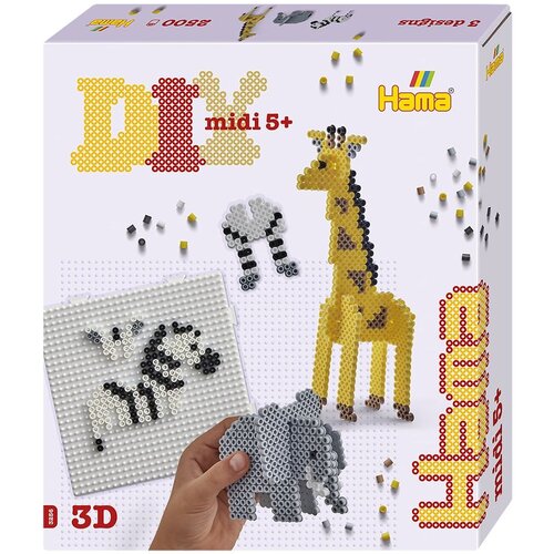 Hama Set perlic v škatli motiv safari, 2500 kos Cene