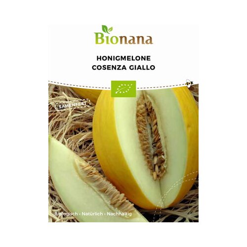 Bionana Bio medena melona "Cosenza Giallo" Cene