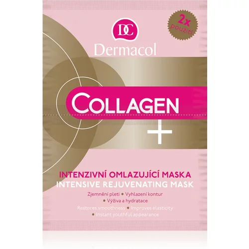 Dermacol Collagen + maska za pomlađivanje 2 x 8 g