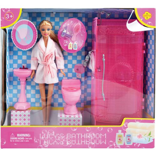 Defa Lucy lutka u kupatilu roze Cene