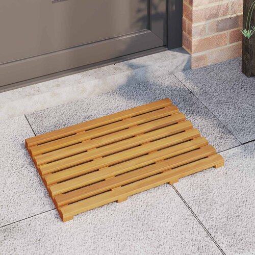  Prostirka za kupanje Smeđa 56 x 37 x 2,5 cm boja drva Slike