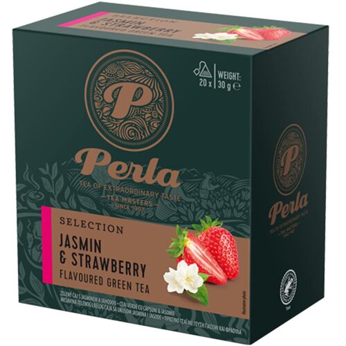 Perla Zeleni caj jasmin&jagoda 30g Cene