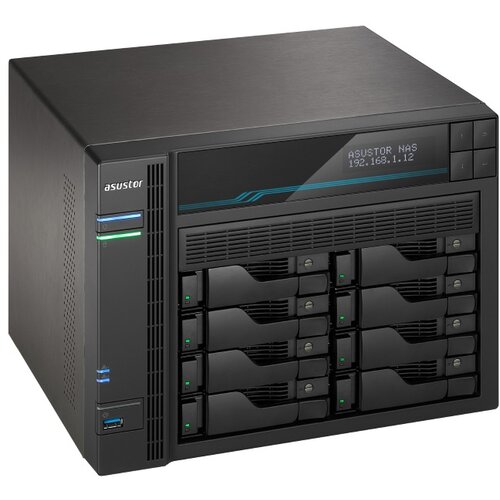 Asustor AS6508T NAS Tower Intel Atom&amp;reg; C3538 8 GB DDR4 0 TB ADM Black Slike
